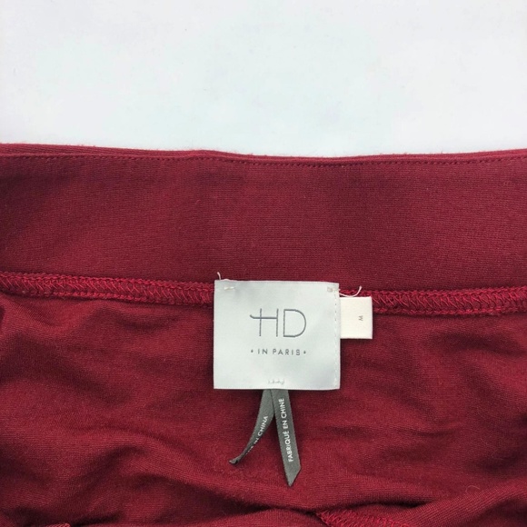 HD In Paris Skirt Women's Medium Red Skirt - Picture 5 of 5
